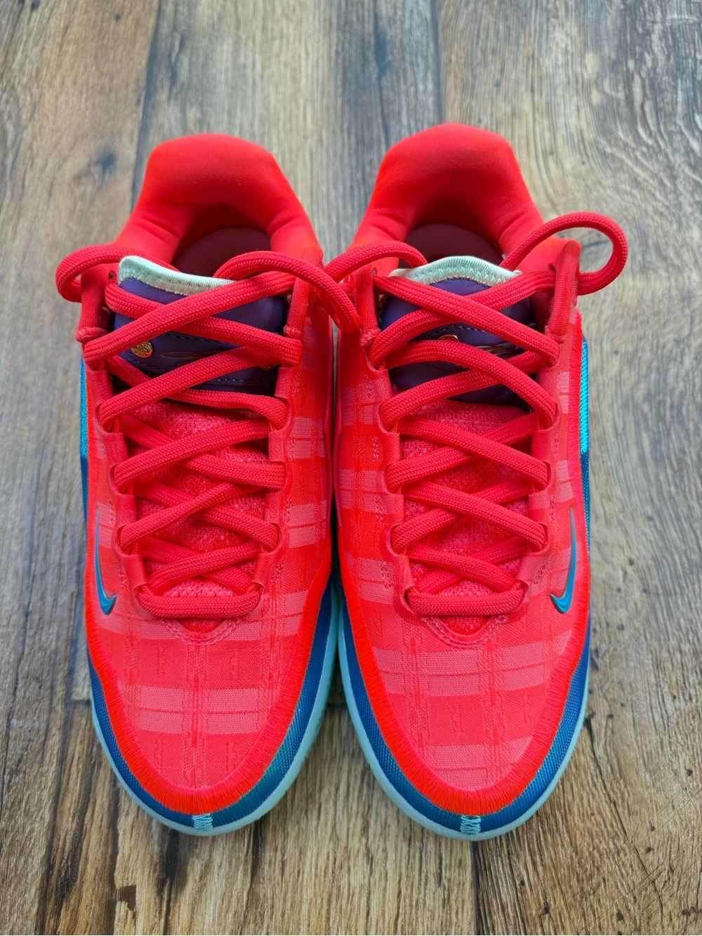 Nike LeBron 23 GS Stocking Stuffer Christmas Red Crimson Sneakers Size 5Y